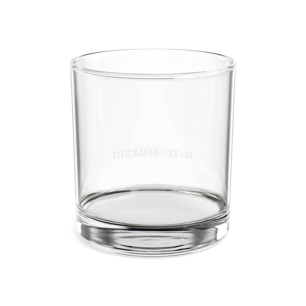 Modern Den – Roman Edition | Custom Engraved Whiskey Glass